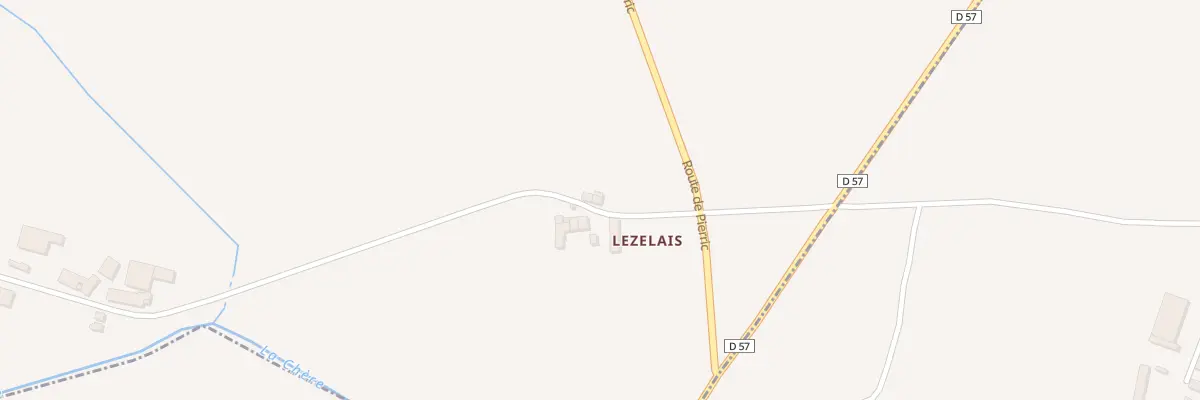 Plan du 5349 Lezelais à Sainte-Anne-sur-Vilaine