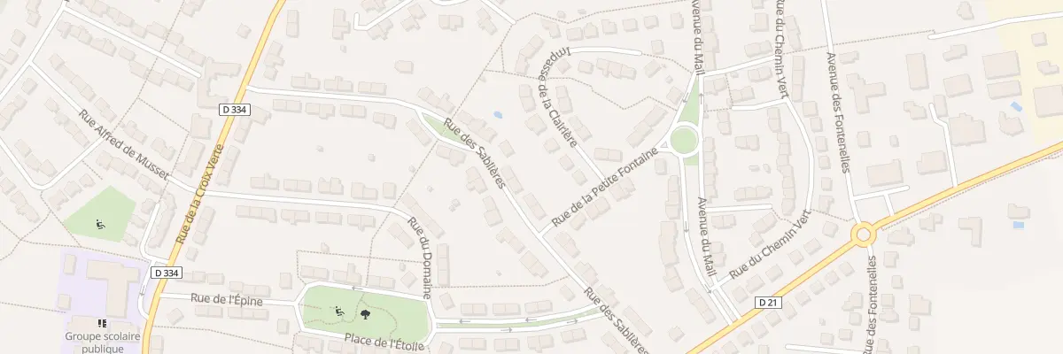 Plan du 31 Rue des Sablières à Chavagne