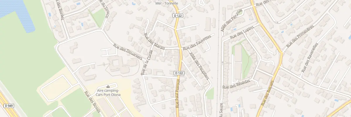Plan du 41 Rue Paul Poiroux aux Sables-d’Olonne