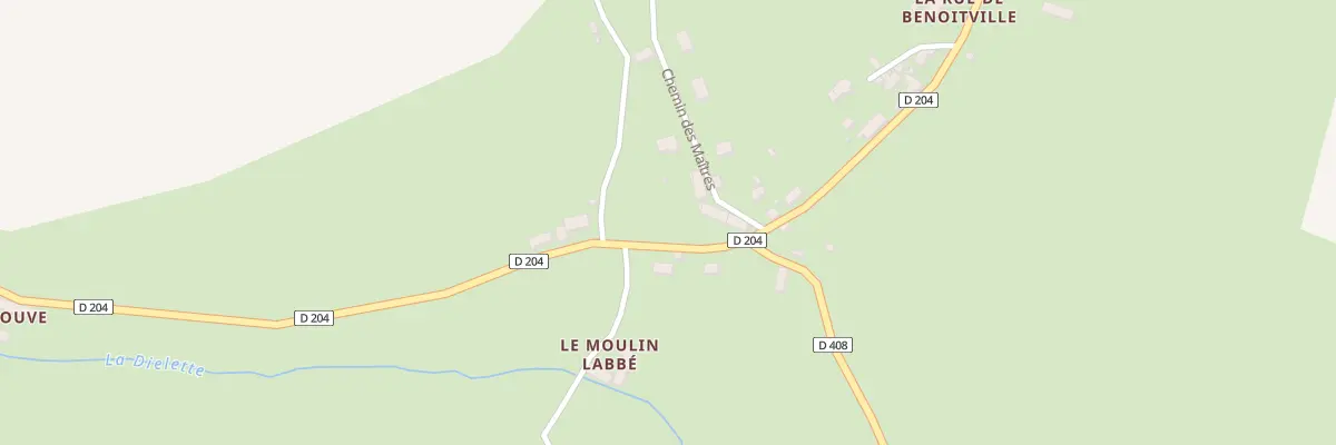 Plan du 42 La Rue à Benoîtville