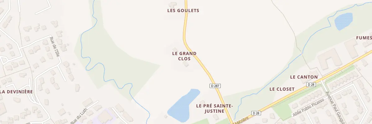 Plan du 5706 Le Bourg à Gévezé
