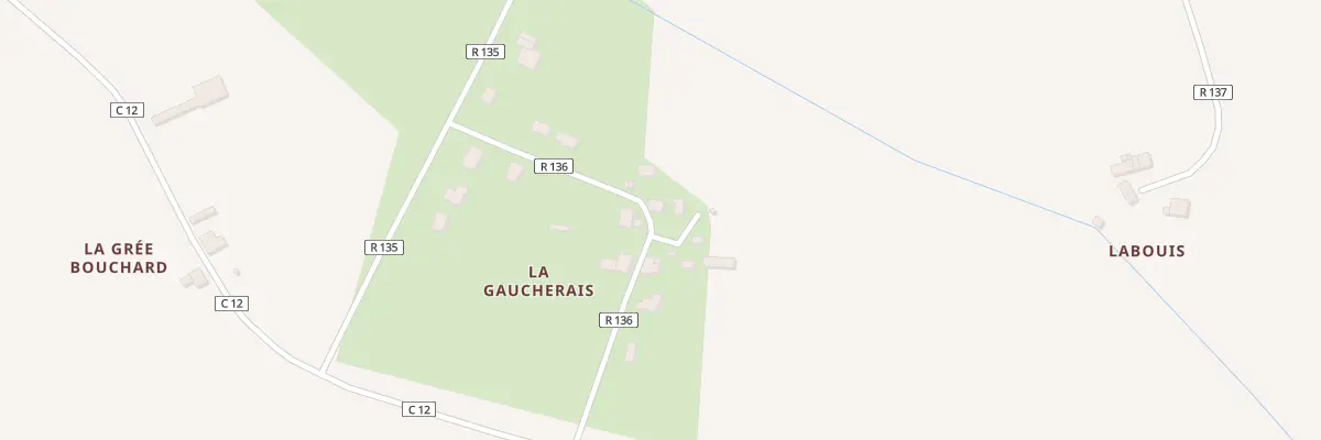 Plan du 5980 La Gaucherais à Guipry-Messac