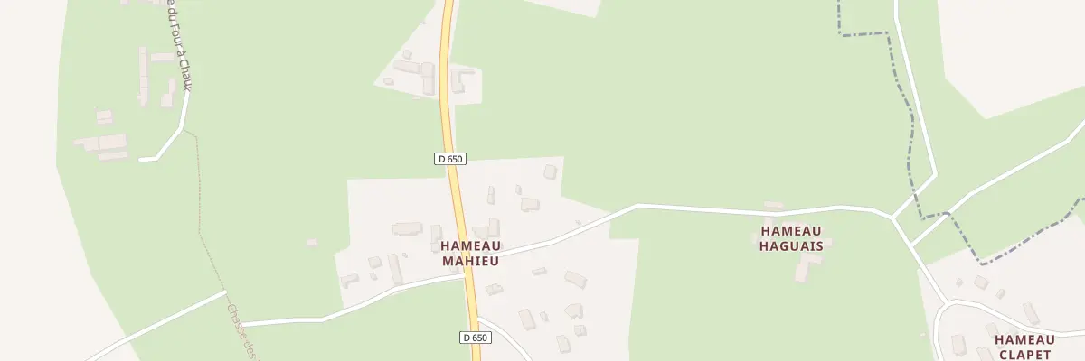 Plan du 5 Rte des Monts à Pierreville