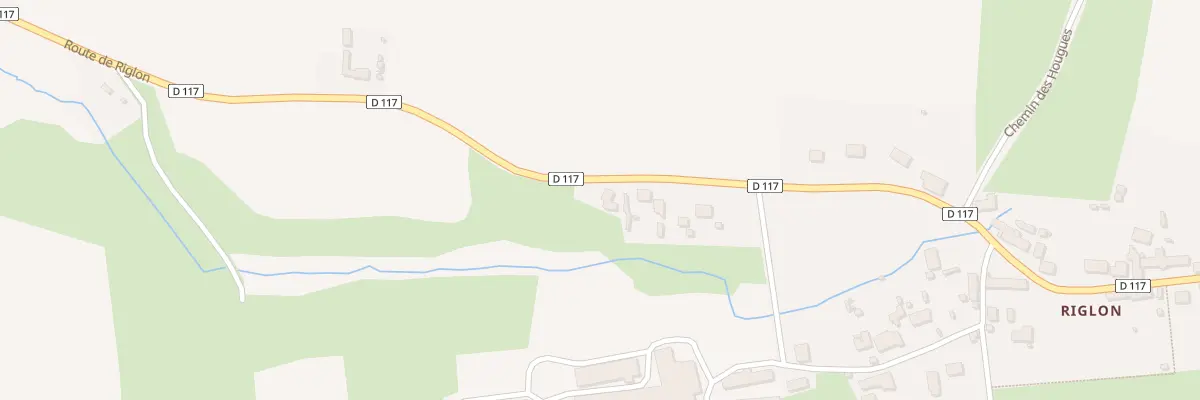 Plan du 2 Riglon à Héauville