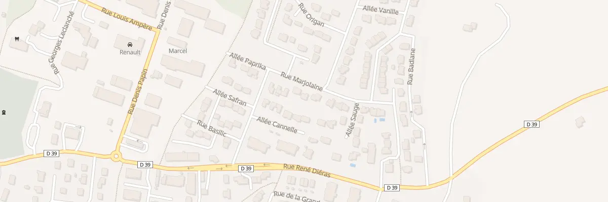 Plan du 10 Rue Marjolaine à Guichen