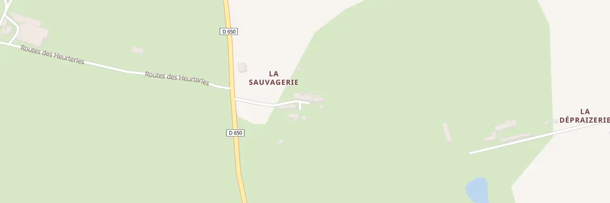Plan du 5045 La Sauvagerie à Sénoville