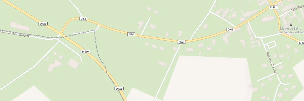 Plan du 19 Rte du Poteau Bleu à Saint-Germain-le-Gaillard