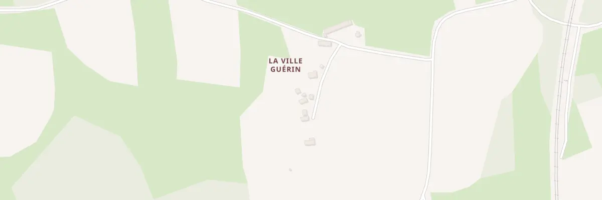 Plan du 8 Rte de la Ville Guerin à Baguer-Morvan