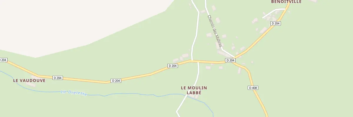 Plan du 48 La Rue à Benoîtville