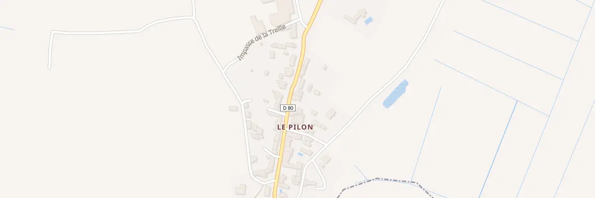 Plan du 8 Le Pilon à Cheix-en-Retz