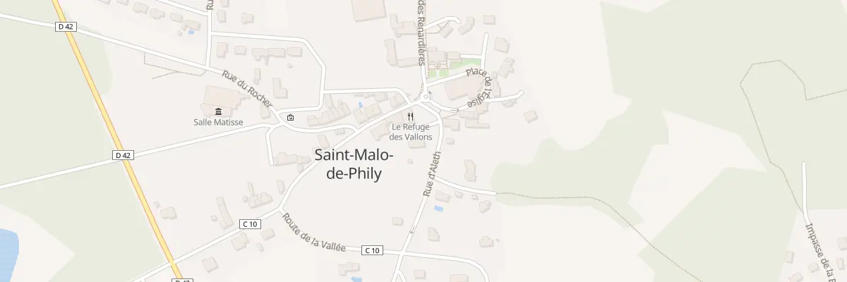 Plan du 3 Rue Emile Bernard à Saint-Malo-de-Phily