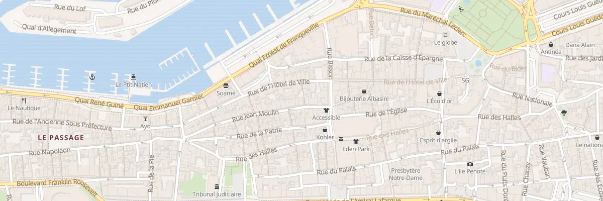 Plan du 3 Rue Desaix aux Sables-d’Olonne