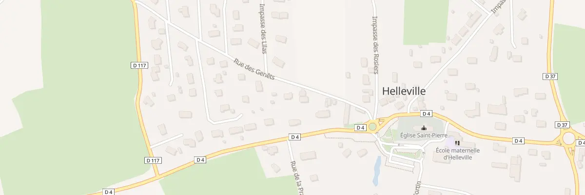 Plan du 3 La Chasse A Genets à Helleville