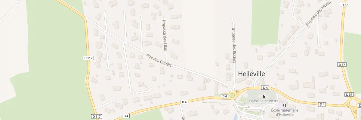 Plan du 6 La Chasse A Genets à Helleville