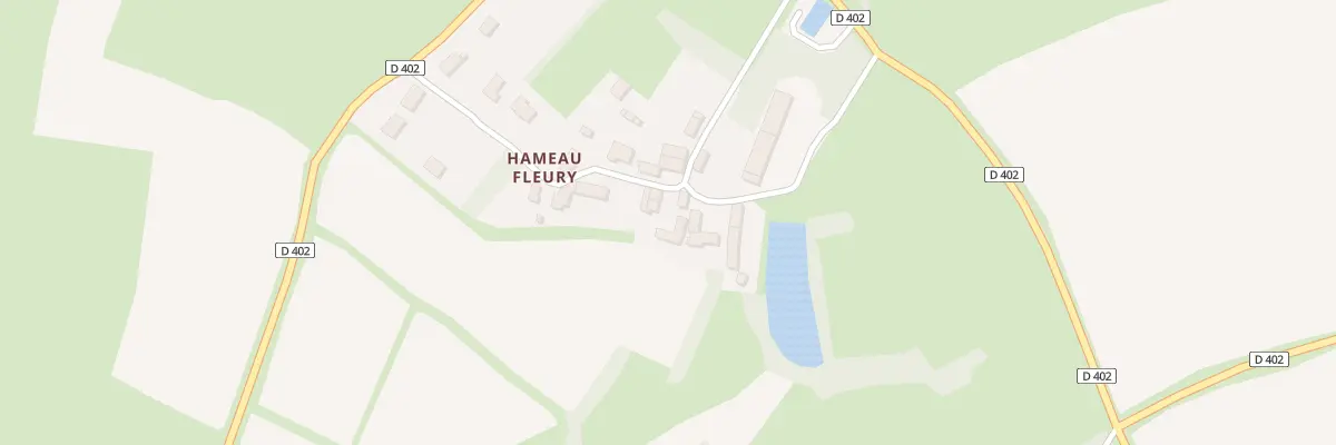 Plan du 8 Hameau Fleury les Linières à La Hague
