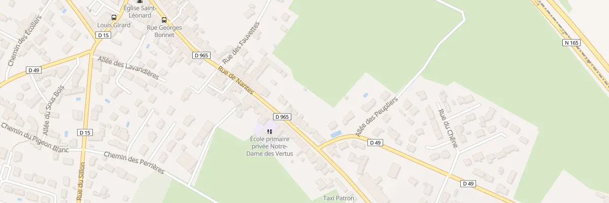 Plan du 57 Rue de Nantes au Temple-de-Bretagne