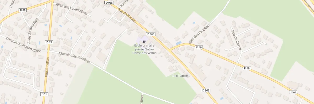 Plan du 50 Rue de Nantes au Temple-de-Bretagne