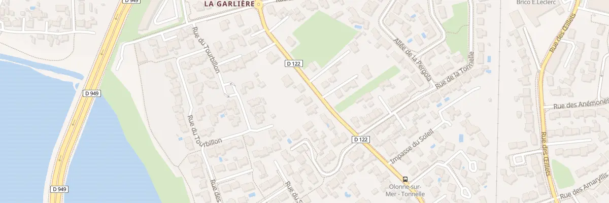 Plan du 95 Rue Paul Poiroux aux Sables-d’Olonne