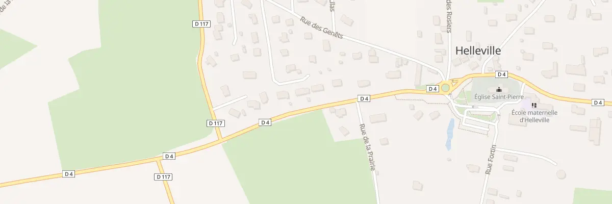 Plan du 12 Imp des Cerisiers à Helleville