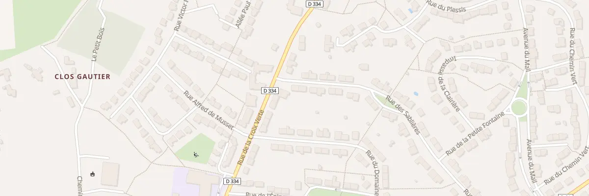 Plan du 2 Rue des Sablières à Chavagne