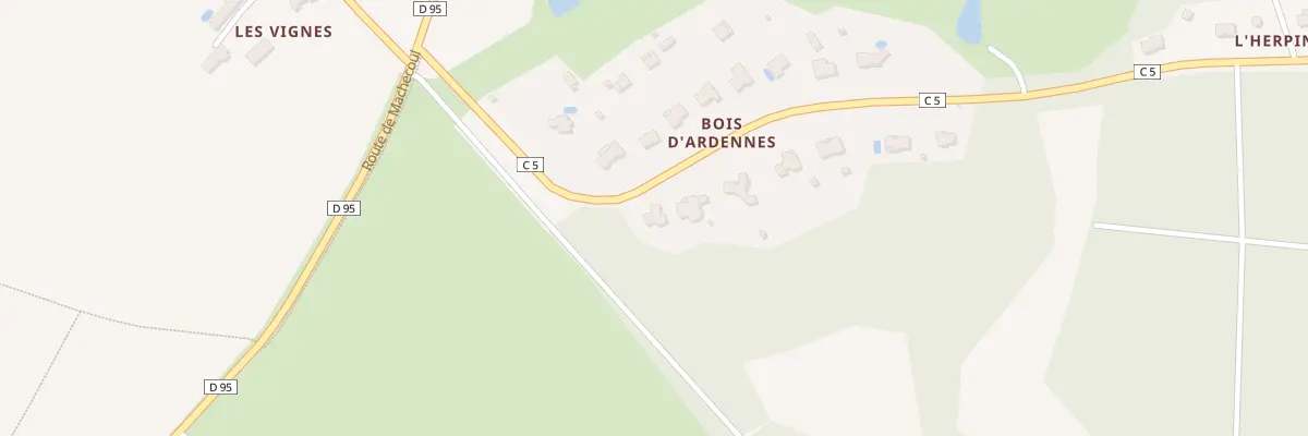 Plan du 2B Le Bois d’Ardennes à Sainte-Pazanne