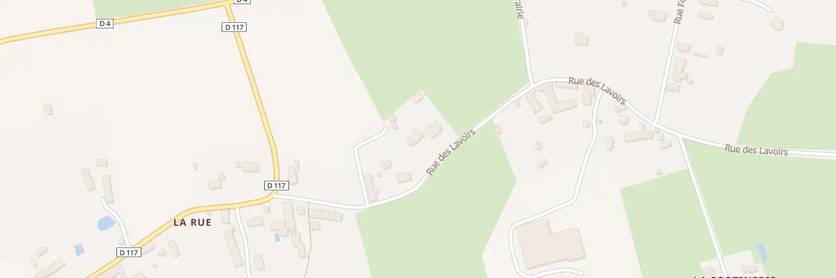 Plan du 6 La Rue à Helleville