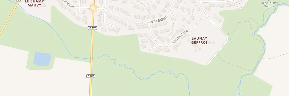 Plan du 11 Rue des Glenans à Gévezé