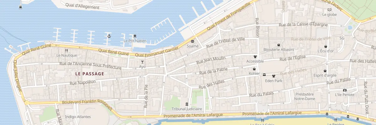 Plan du 64 Rue Jean Moulin aux Sables-d’Olonne