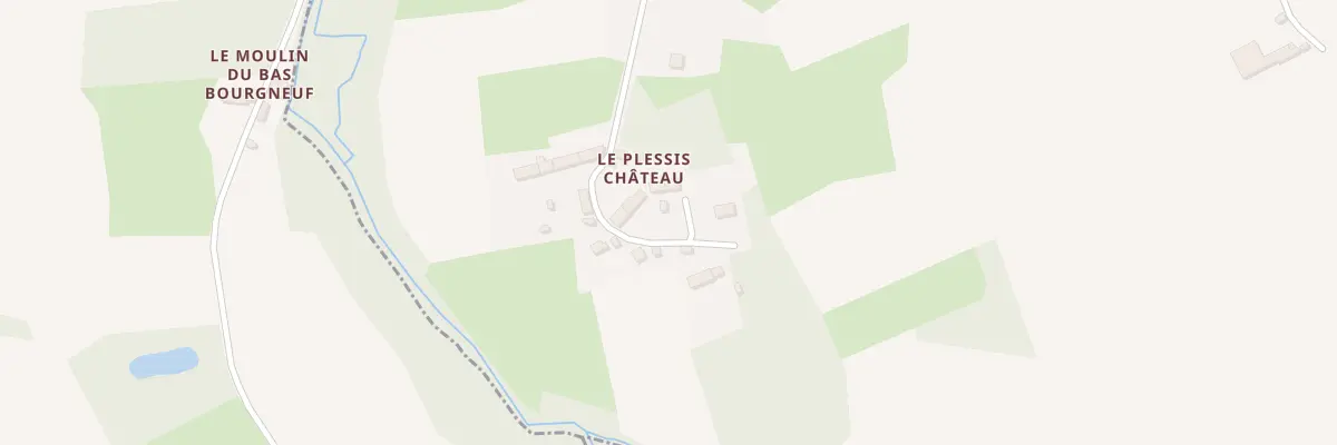 Plan du 5302 Le Plessis Château à Bonnemain