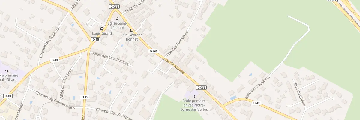 Plan du 41B Rue de Nantes au Temple-de-Bretagne