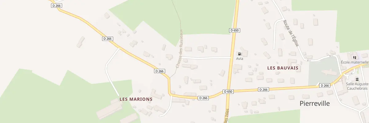 Plan du 5154 Rte des Isles à Pierreville