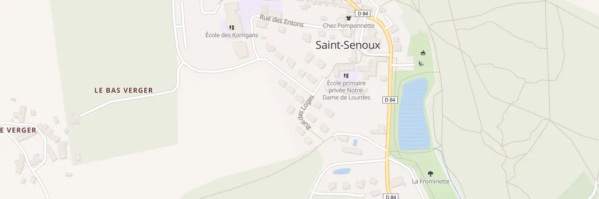 Plan du 6 Rue de la Chataigneraie à Saint-Senoux