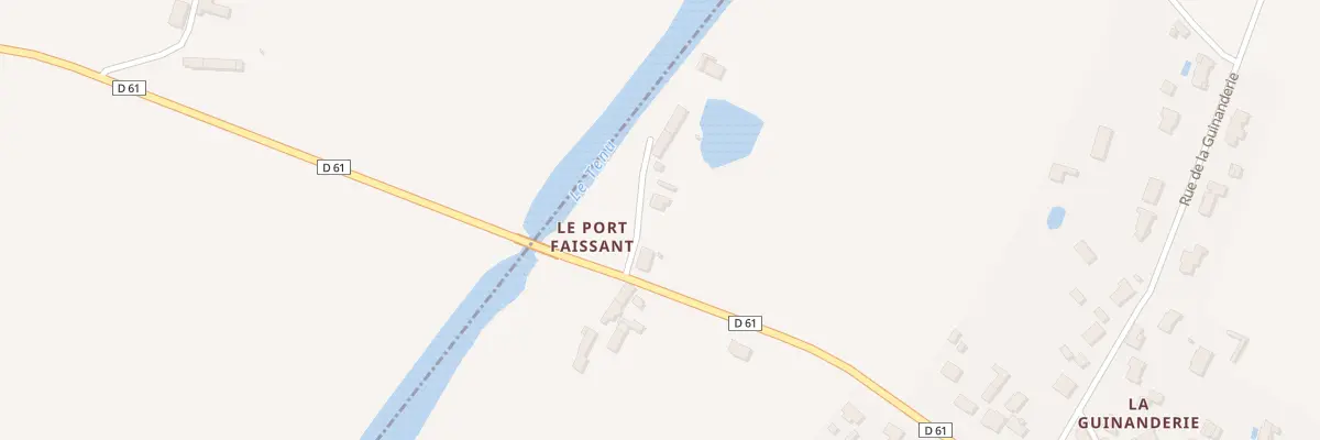 Plan du 3 Le Port Faissant à Saint-Mars-de-Coutais
