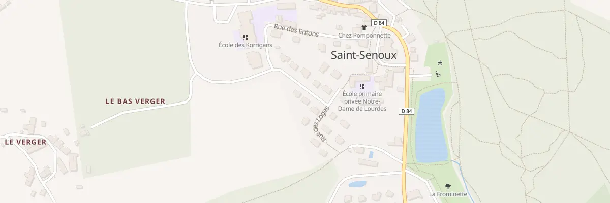 Plan du 4 Rue de la Chataigneraie à Saint-Senoux