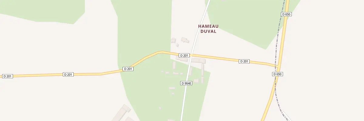 Plan du 5058 Saint Paul à Baubigny