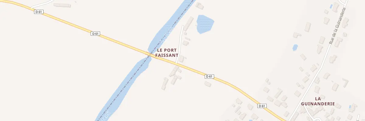 Plan du 1 Le Port Faissant à Saint-Mars-de-Coutais