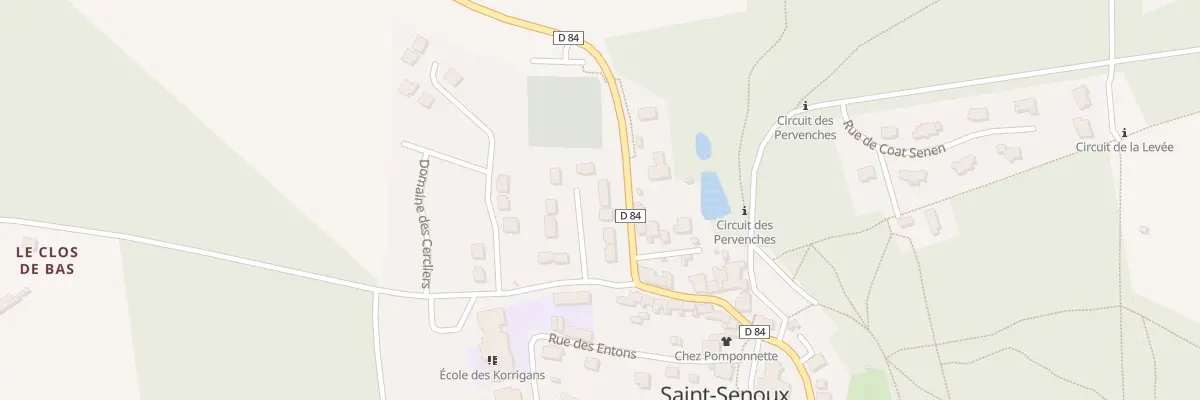 Plan du 8 Lot Le Domaine du Fruit à Saint-Senoux