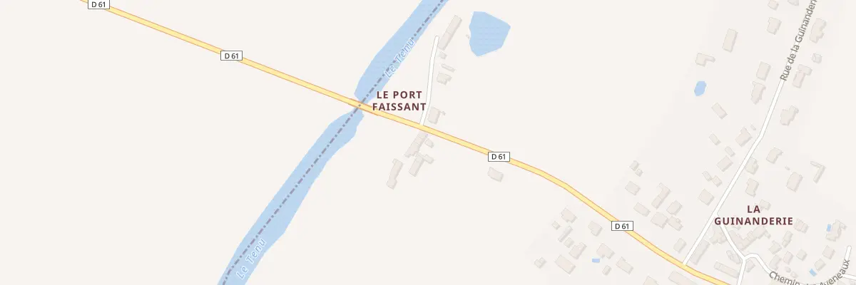 Plan du 8 Le Port Faissant à Saint-Mars-de-Coutais