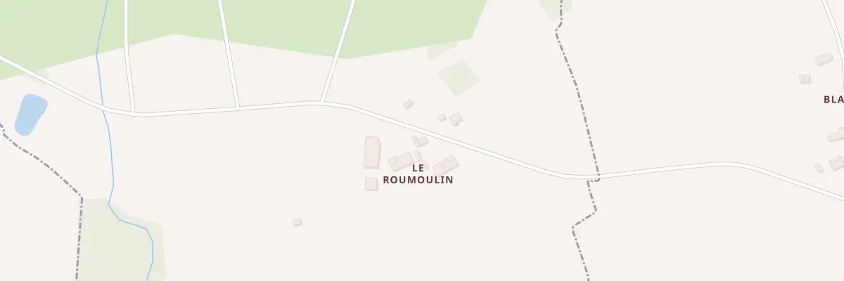 Plan du 4 Le Roumoulin à La Chapelle-aux-Filtzméens