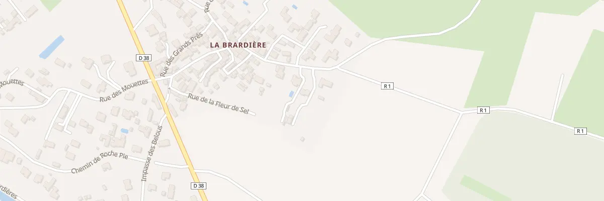 Plan du 22 Rue de la Brardière à L’Île-d’Olonne