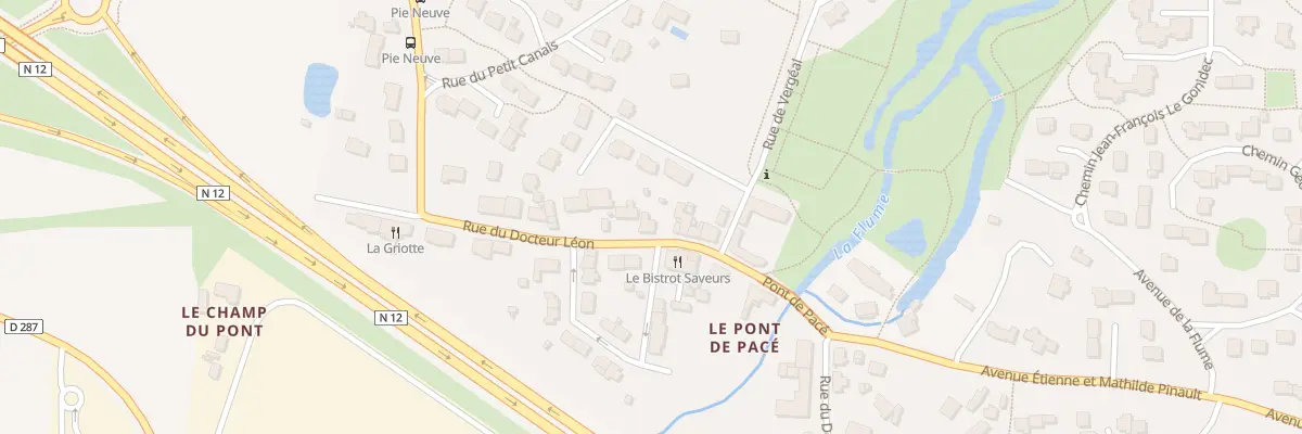 Plan du 15B Rue du Docteur Léon à Pacé