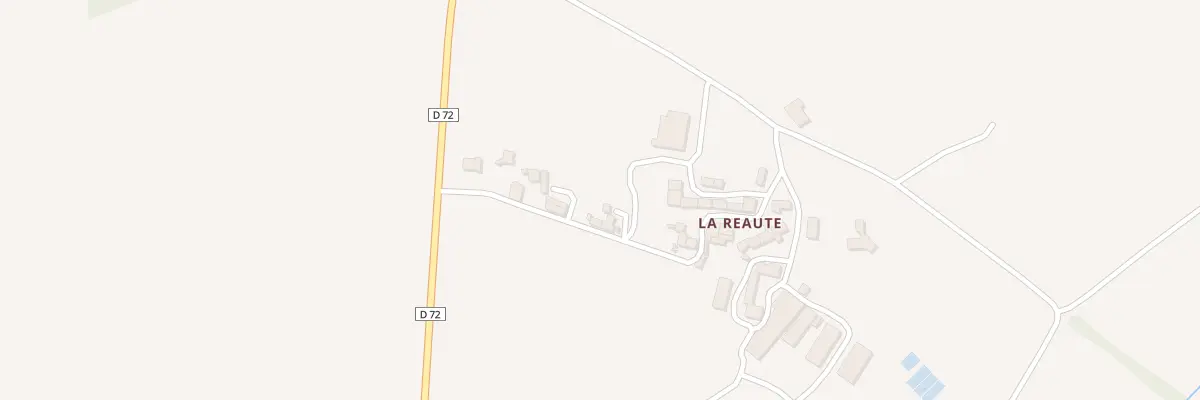 Plan du 10 La Reaute à Paulx