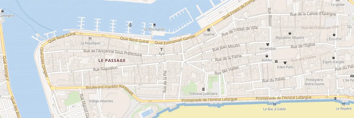 Plan du 4 Rue Napoléon aux Sables-d’Olonne