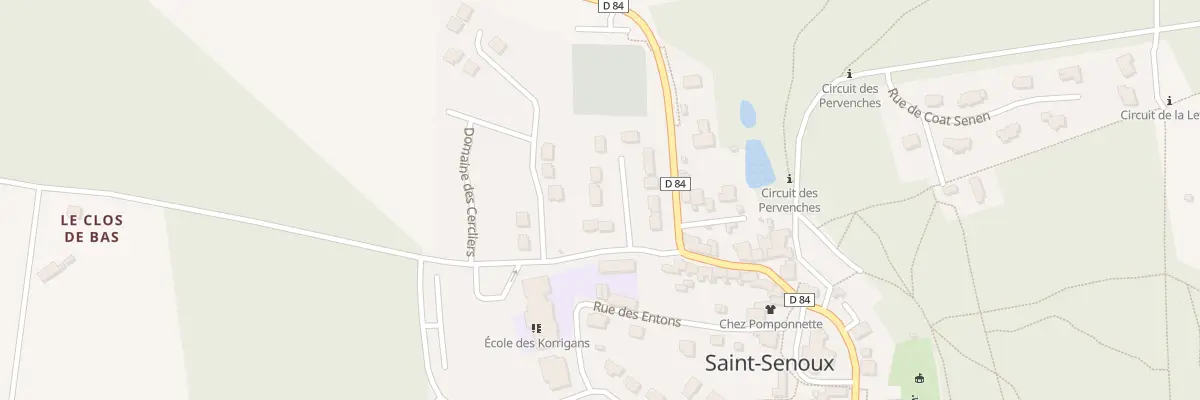 Plan du 5839 Lot Le Domaine du Fruit à Saint-Senoux
