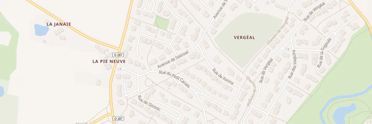Plan du 10 Av de Steinsel à Pacé