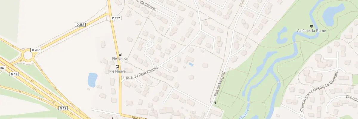 Plan du 26 Rue du Petit Canais à Pacé