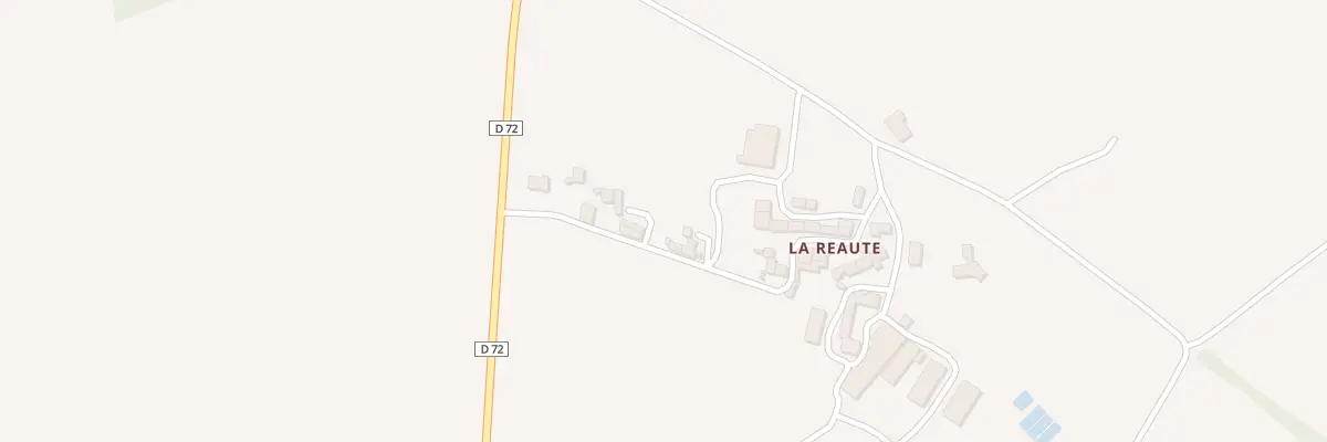 Plan du 16 La Reaute à Paulx