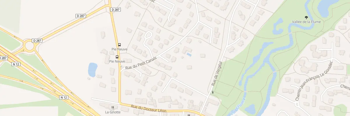 Plan du 22 Rue du Petit Canais à Pacé