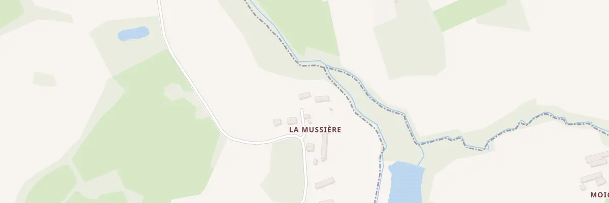 Plan du 5009 La Mussière à Meillac