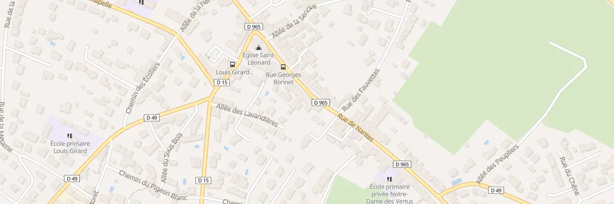 Plan du 18 Rue de Nantes au Temple-de-Bretagne